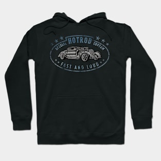 Hotrod Custom Fast And Loud Scene Retro Hoodie